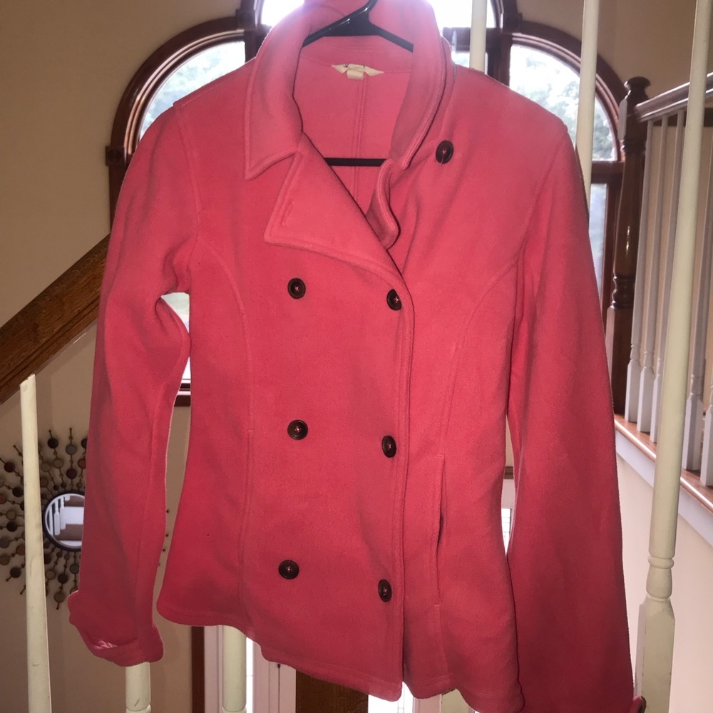 Pink coat